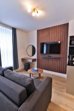 Luksus-firemannsrom | Oppholdsområde