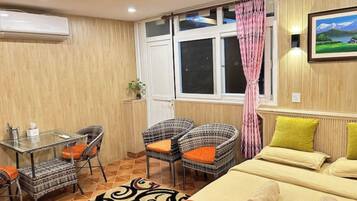 1 makuuhuone, silitysrauta/-lauta, Wi-Fi, vuodevaatteet