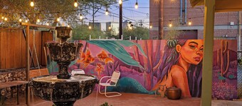 The Iconic Mural House in Downtown, Tucson