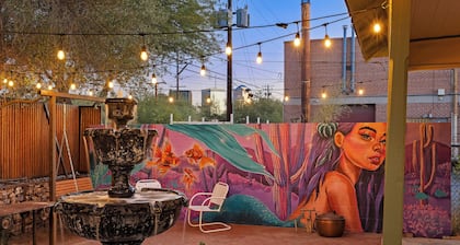 The Iconic Mural House in Downtown, Tucson