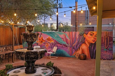 The Iconic Mural House in Downtown, Tucson