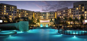 Pool - The Westin Lagunamar Ocean Resort- 2 Bedroom Villa, 2 Bathrooms (Cancún)