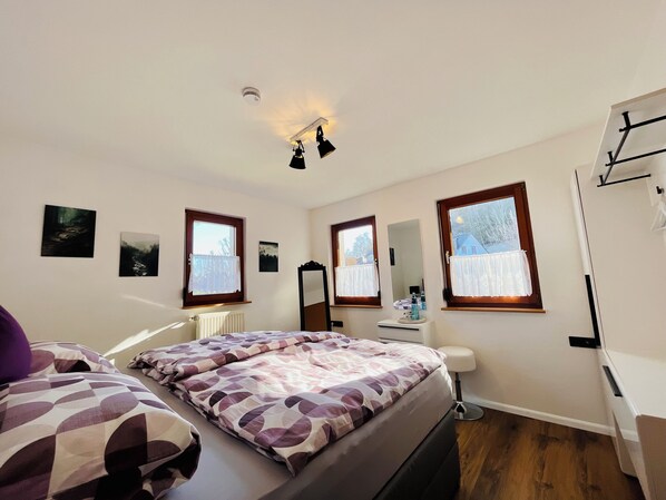 1 makuuhuone, silitysrauta/-lauta, vauvan matkasänky, ilmainen Wi-Fi