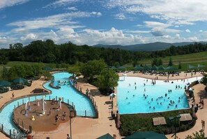 Indoor pool, outdoor pool