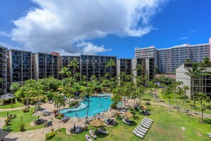 Una piscina climatizada