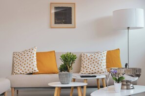 公寓, 2 间卧室, 无障碍, 露台 | 客厅 | 书