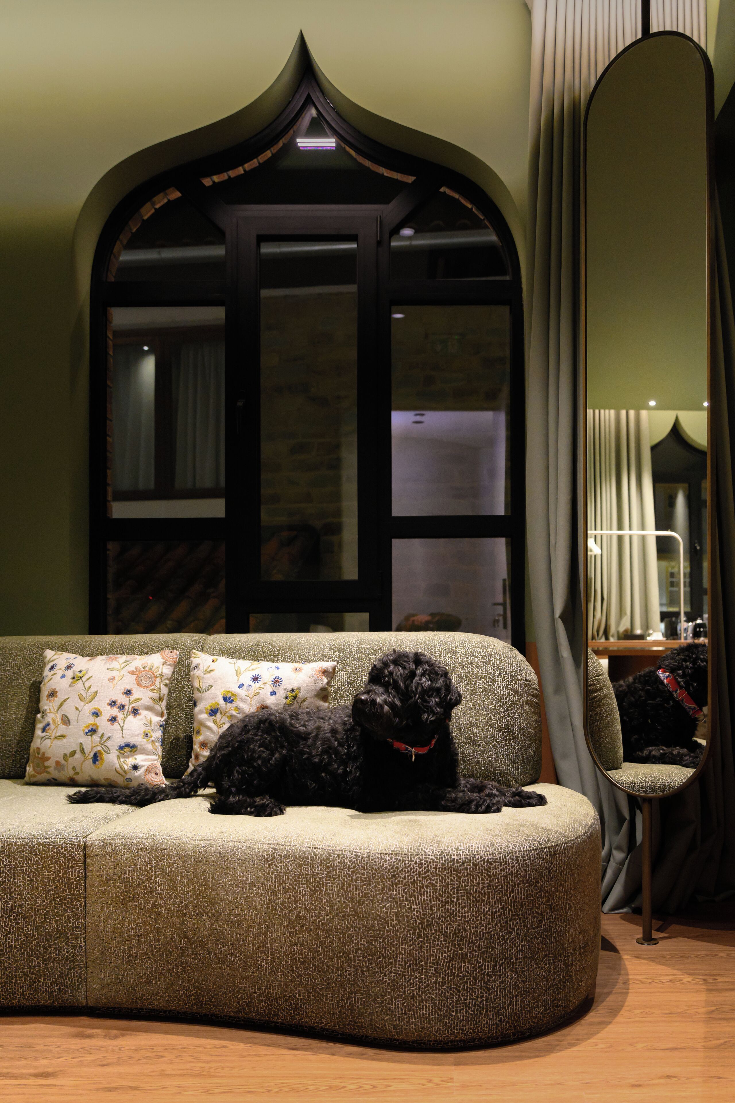 Deluxe studio suite, uitzicht op de stad | Luxe beddengoed, donsdekens, Tempur Pedic-bedden, een minibar