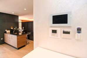 Lobby - sea / golf view apartment in Taghazout, 5 mins walk to the beach (Taghazout)