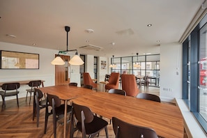 Sala de estar en el lobby