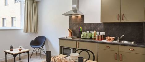 Chambre Simple, non-fumeur | Cuisine partagée