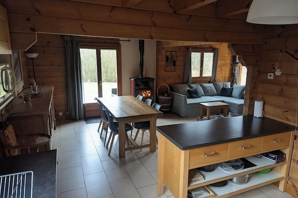 Smart TV, fireplace, DVD player, books