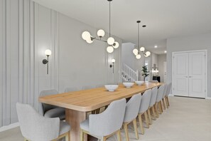 Dining - Last Minute Disney! Private Pool, Hot Tub, Game Room & Themed Bedrooms. Book Now! #117883 (Orlando)