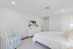 2 habitaciones, tabla de planchar con plancha, wifi y ropa de cama 