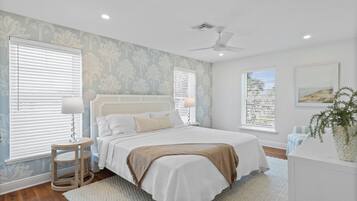 2 chambres, fer et planche Ă repasser, Wi-Fi, draps fournis