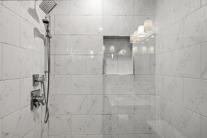 Shower, towels