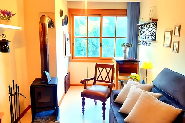 Apartment | Living area | TV - Siga Gramado-Perfeito no Centro-Completo (Gramado)