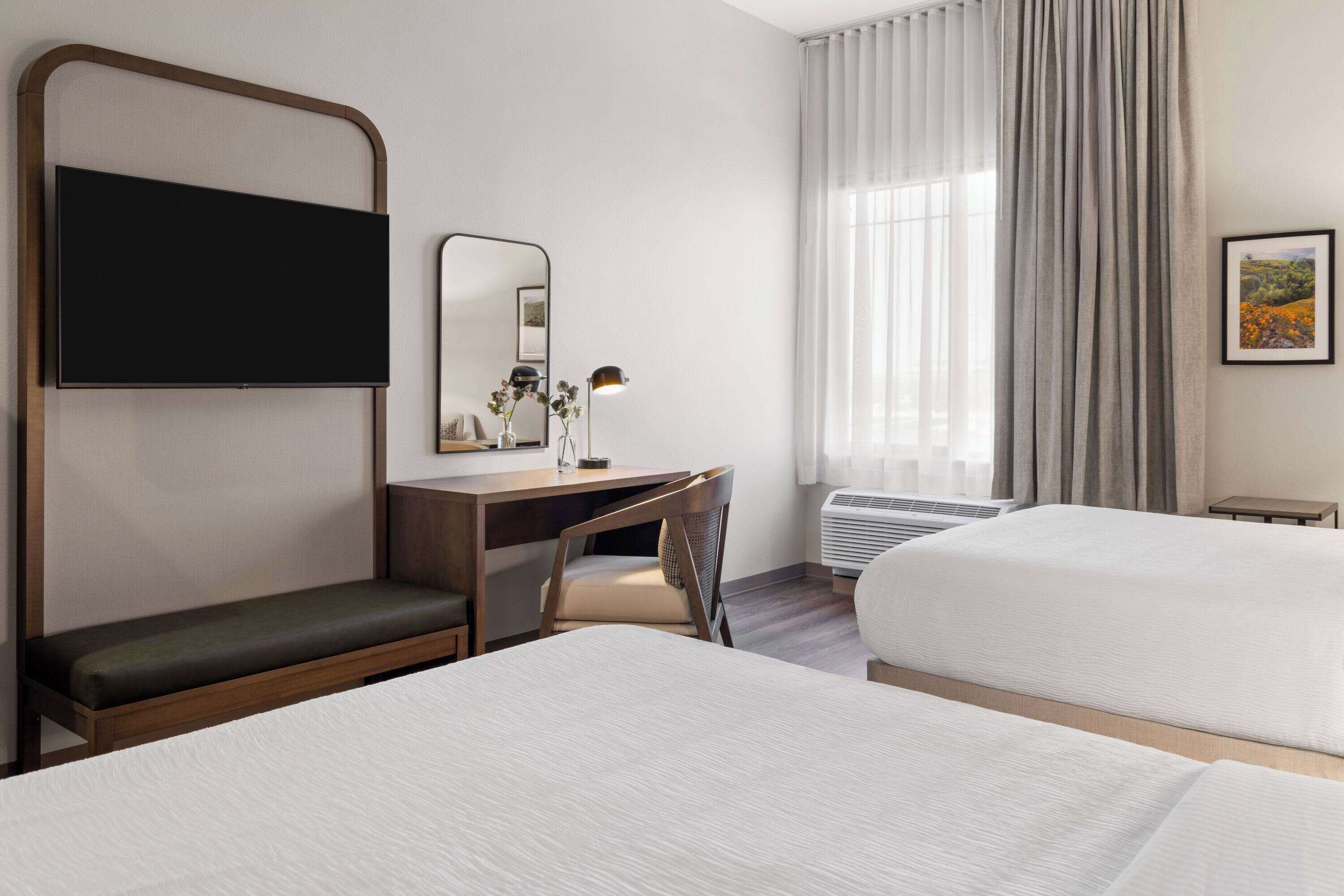 Blackout curtains, iron/ironing board, free WiFi, bed sheets