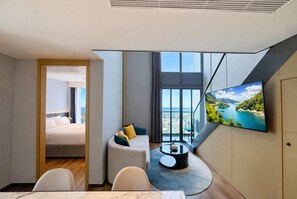 複式房屋, 2 間臥室 (Suite. Mountain Bay) | 高級寢具、記憶床墊、迷你吧、客房內保險箱