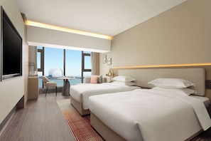 Rom, 2 enkeltsenger, ikke-røyk, sjøutsikt