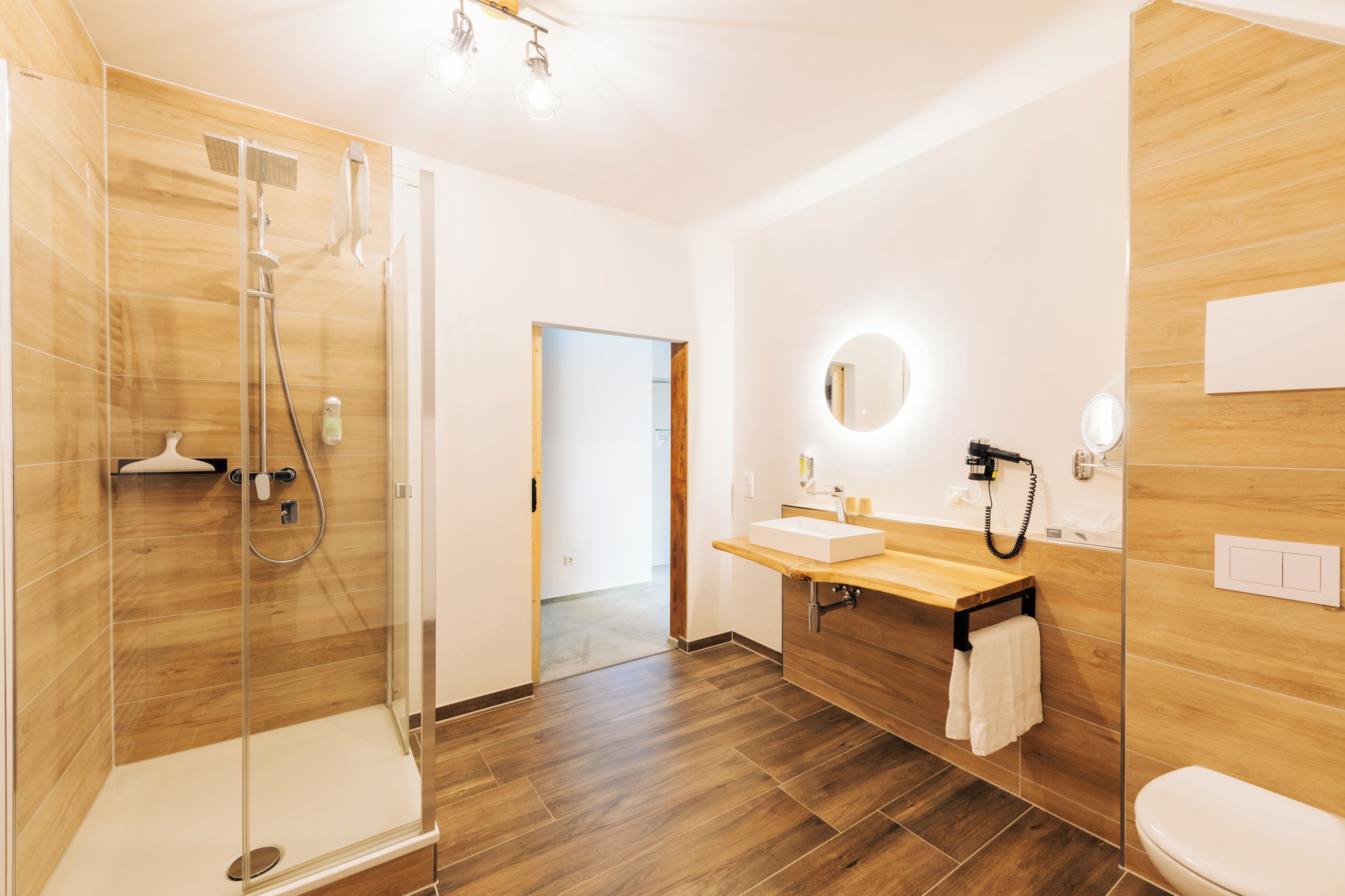 Douche de la salle de bain