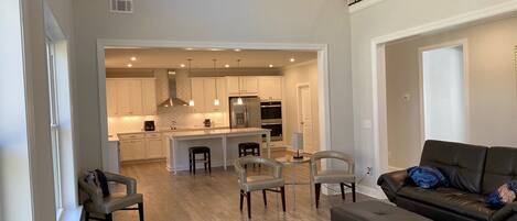 TV connectée, cheminée