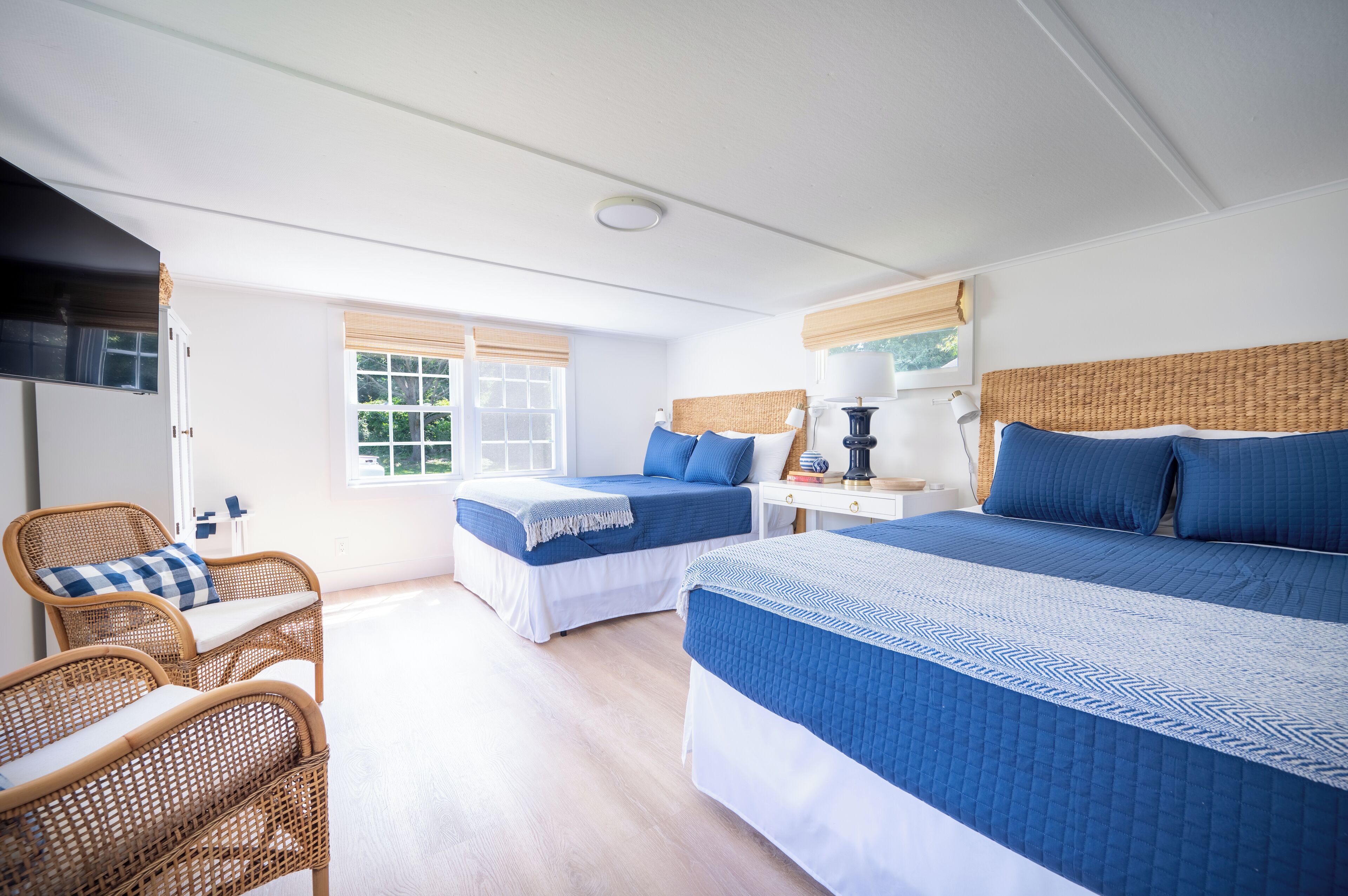 2 chambres, bureau, Wi-Fi gratuit, draps fournis