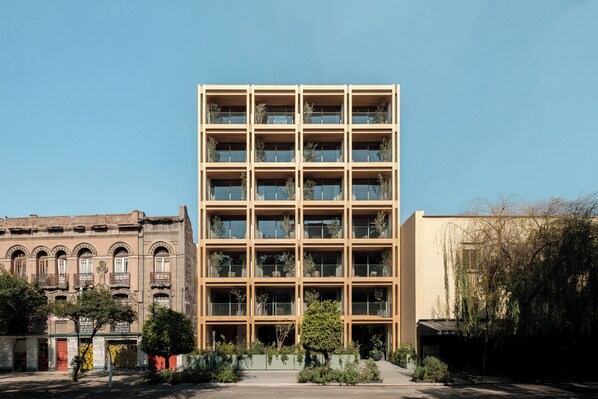 Fassade der Unterkunft