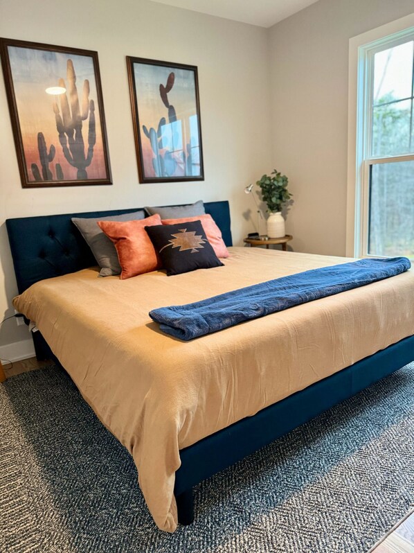 5 bedrooms, iron/ironing board, travel cot, free WiFi