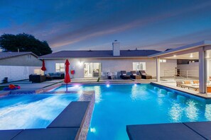 Una piscina climatizada