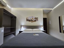 Deluxe Double Room | Blackout drapes, iron/ironing board, bed sheets