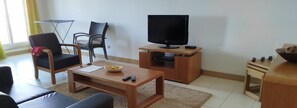 TV, DVD player