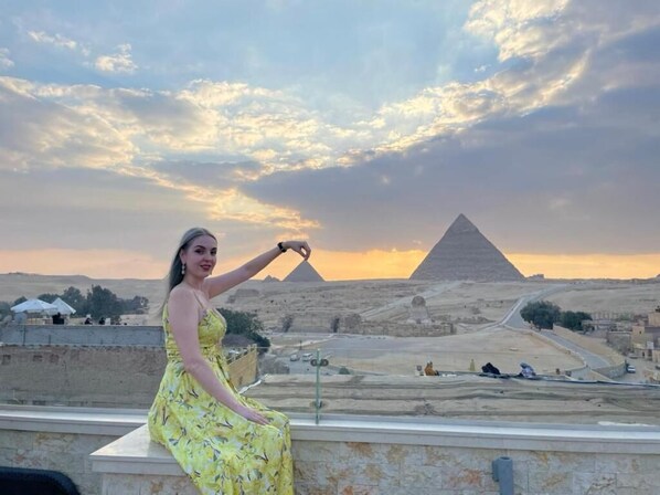 View from property - Rehana Pyramids View (Giza)