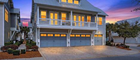 Façade de l’hébergement