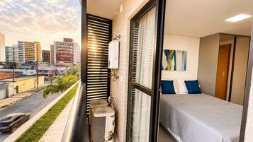 Apartamento | 2 quartos, individualmente mobiliados, Wi-Fi de cortesia, roupa de cama