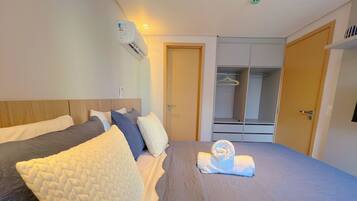 2 bedrooms, individually furnished, free WiFi, bed sheets