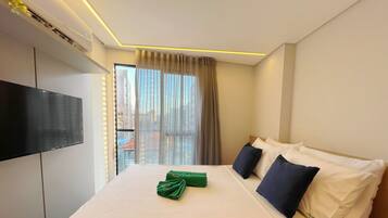 2 chambres, ameublement personnalisé, Wi-Fi gratuit, draps fournis