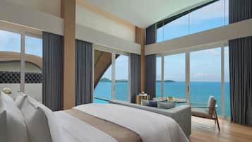 別墅, 1 間臥室, 海景, 海濱 | 獨特設計、獨特裝修、書桌、熨斗/熨衫板