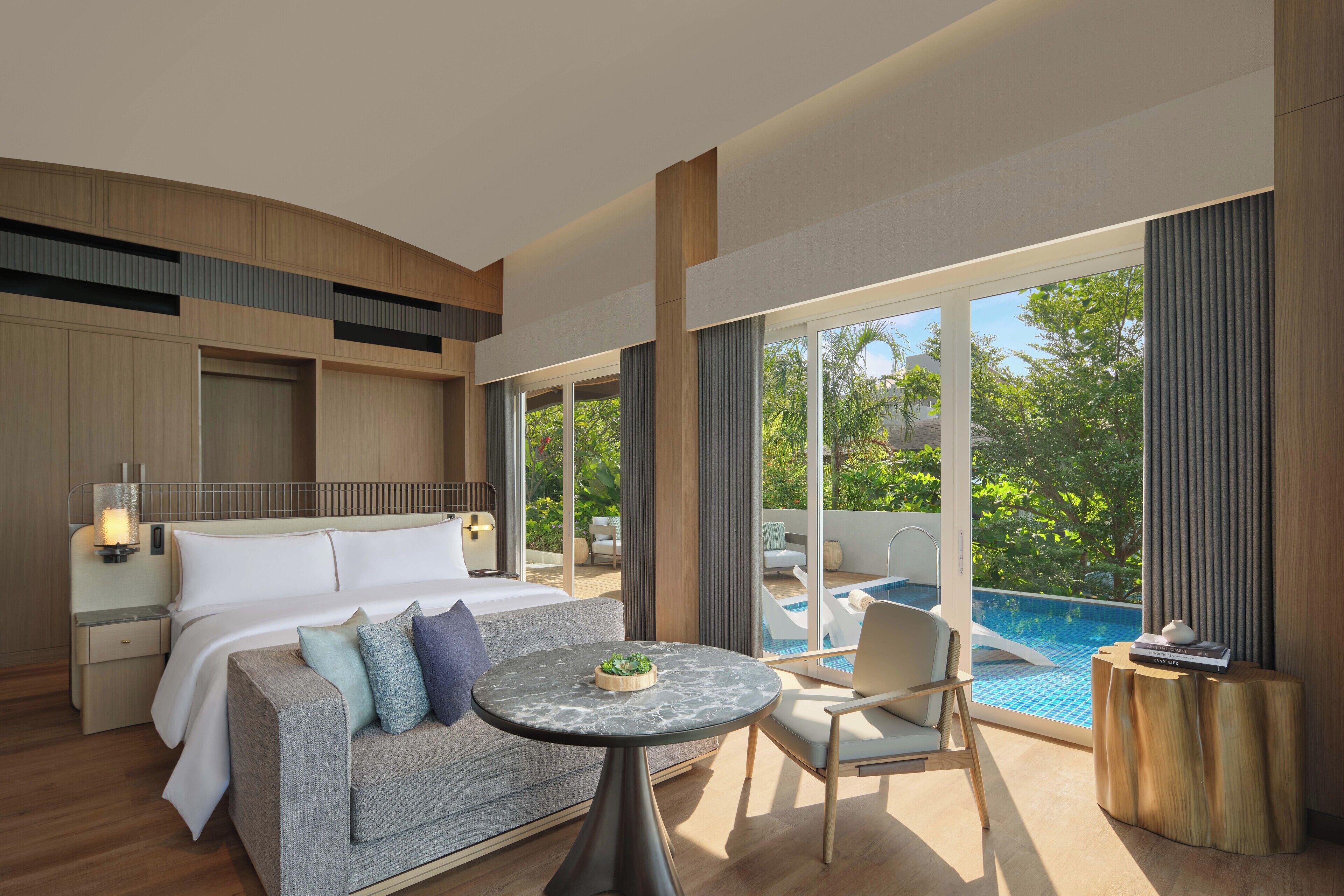 Villa, 1 Bedroom, Partial Ocean View | Individually decorated, individually furnished, desk, iron/ironing board