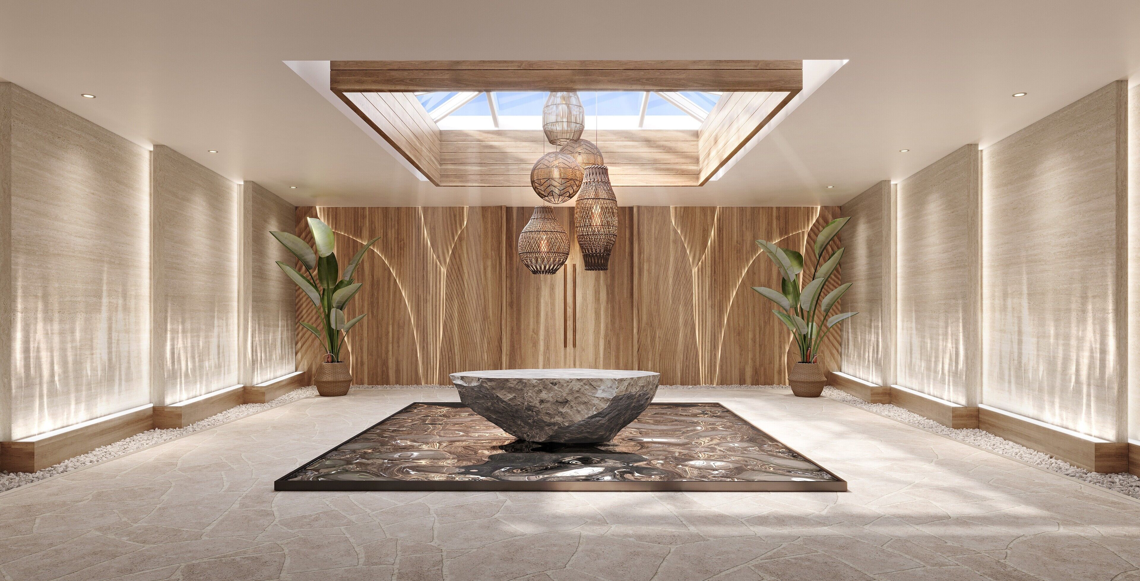 프레지덴셜룸, 침실 3개, 바다 전망 | 각각 다른 스타일의 인테리어, 각각 다르게 가구 비치, 책상, 다리미/다리미판