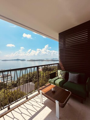 Premier Room, 2 Double Beds, Balcony, Ocean View | Terrace/patio - The Westin Nirup Island Resort & Spa (Nirup Island)