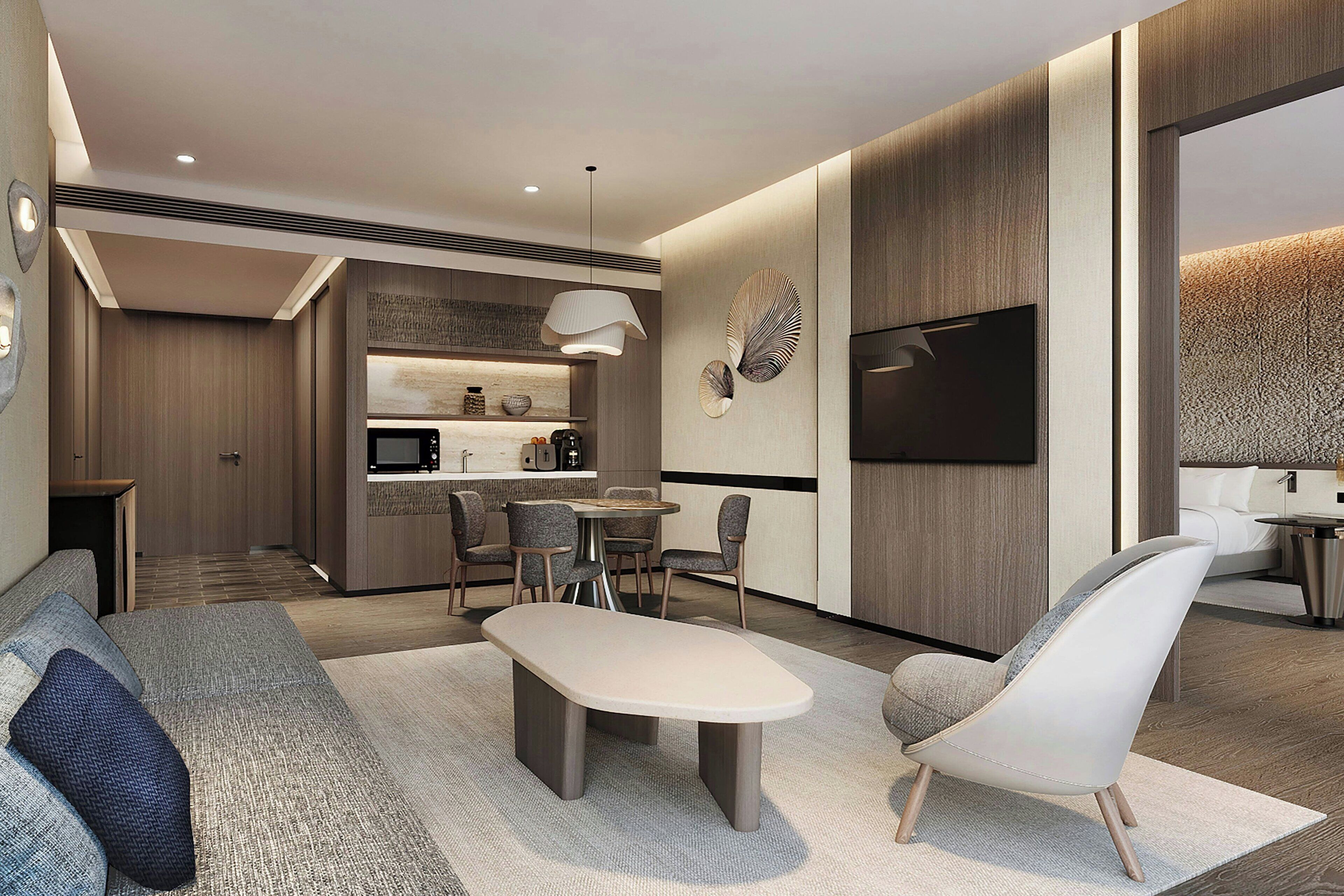 Suite, 1 King Bed, Ocean View (Balcony) | Individually decorated, individually furnished, desk, iron/ironing board