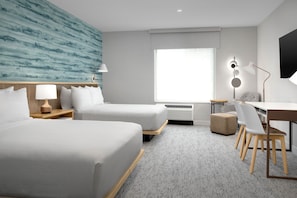 Studio, 2 Queen Beds (Mobility/Hearing Accessible, Tub)