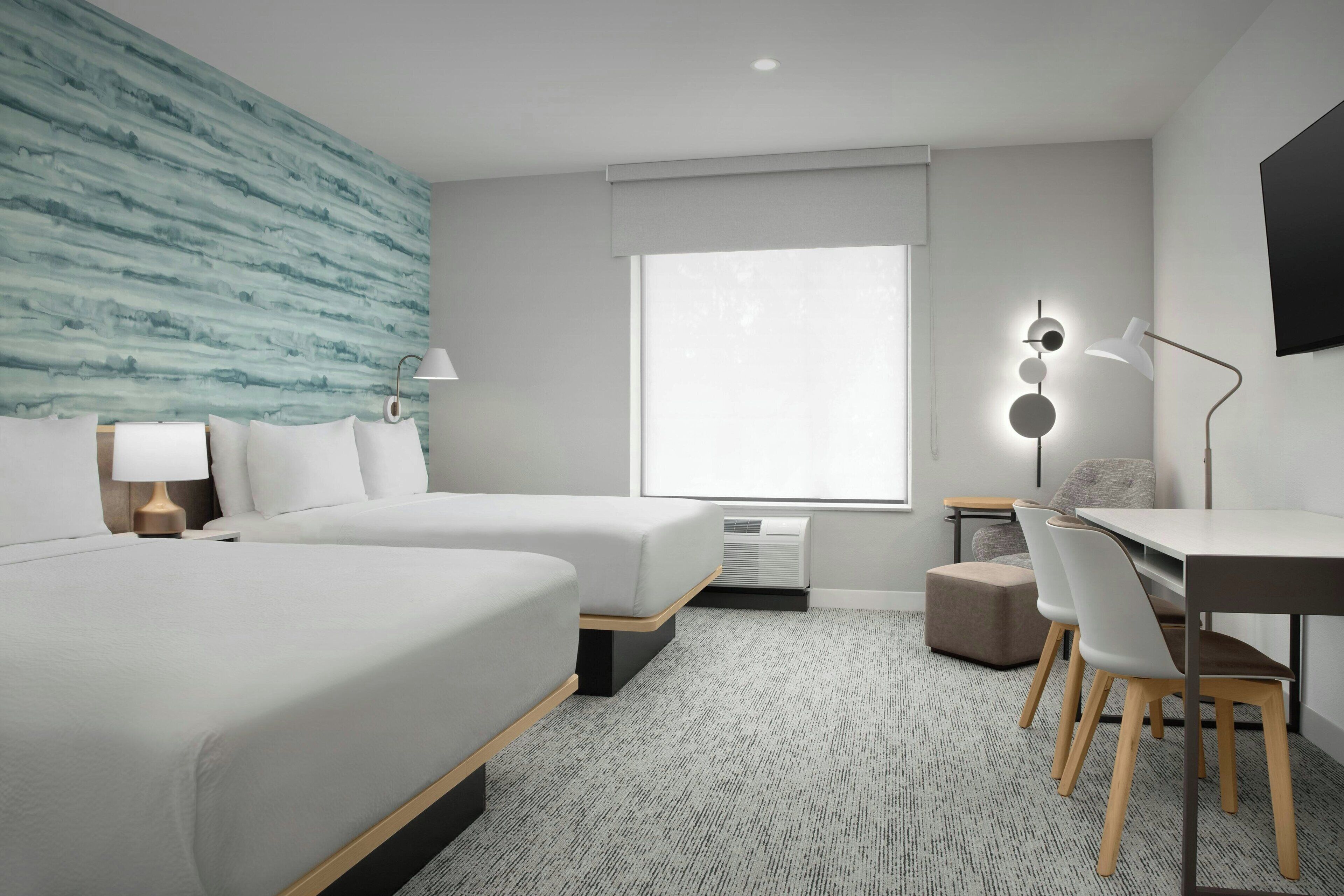 Studio, 2 Queen Beds