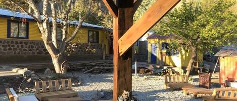 Façade de l’hébergement