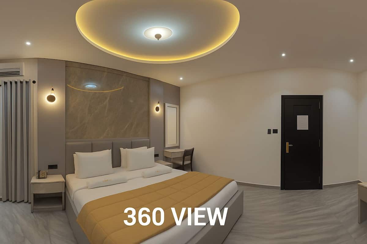 1 bedroom, desk, laptop workspace, free WiFi