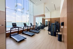 Fitness facility - Stunning 1 Bed in Binghatti House JVC (Dubai)