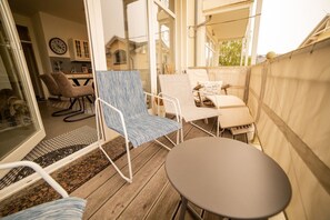 Terrace/patio - Vacation apartment Meehr Glowe - Villa Rosa - Holiday apartment Mee(h)r (Glowe)