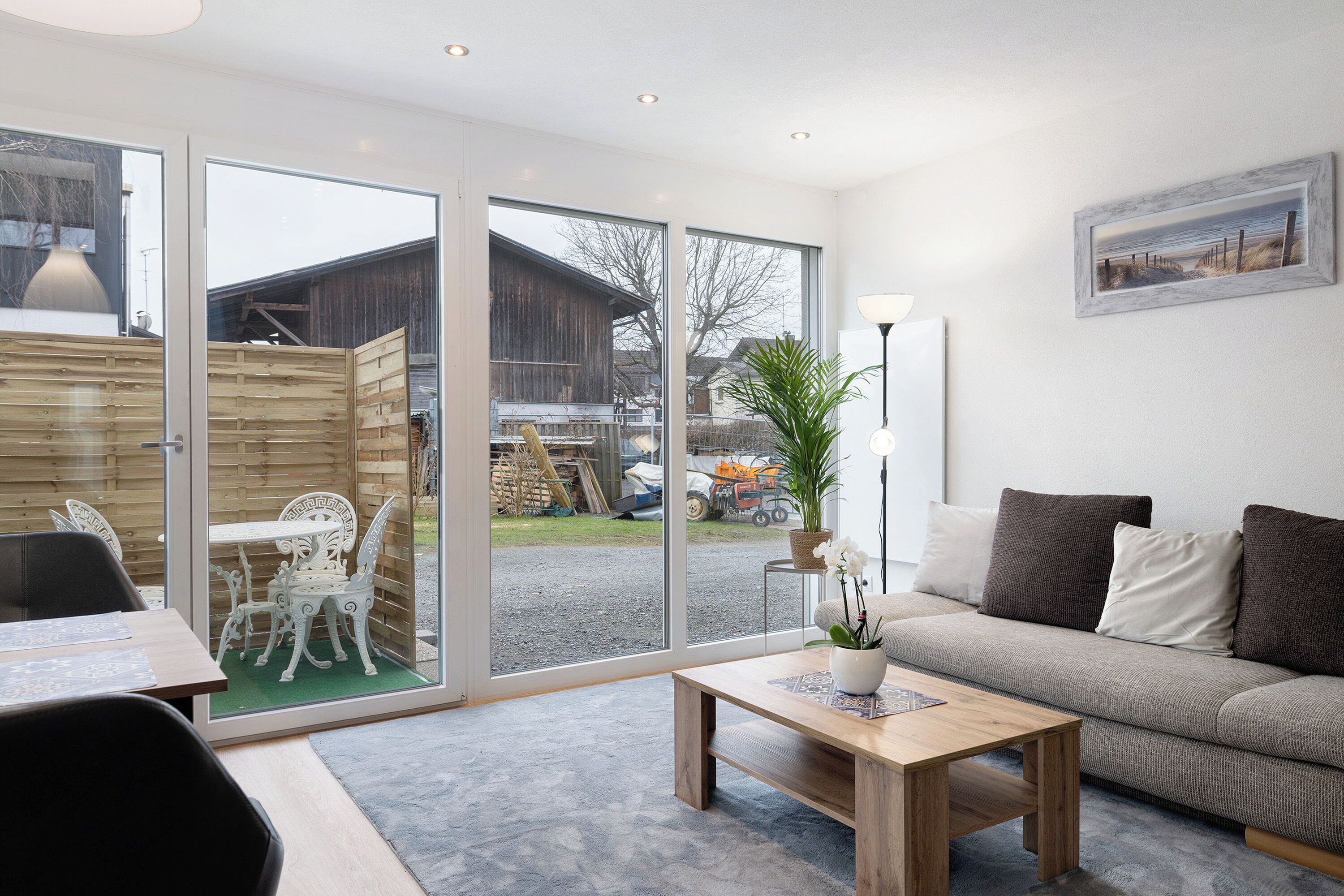 TV, DVD player, stereo