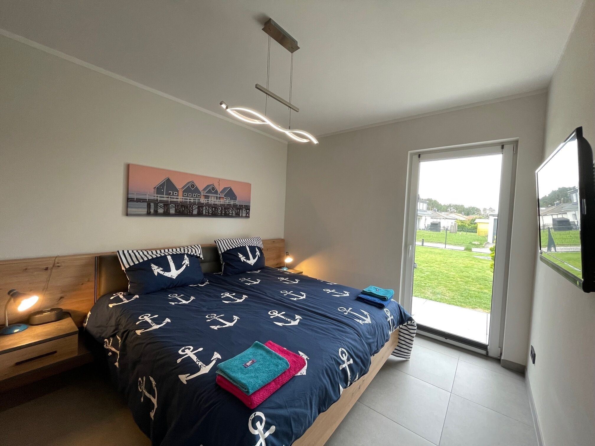 2 Schlafzimmer, Bügeleisen/Bügelbrett, kostenloses WLAN, Bettwäsche