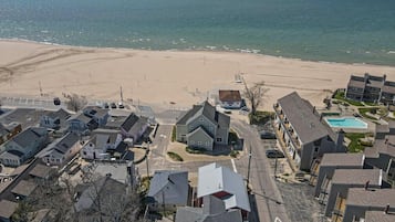 On the beach